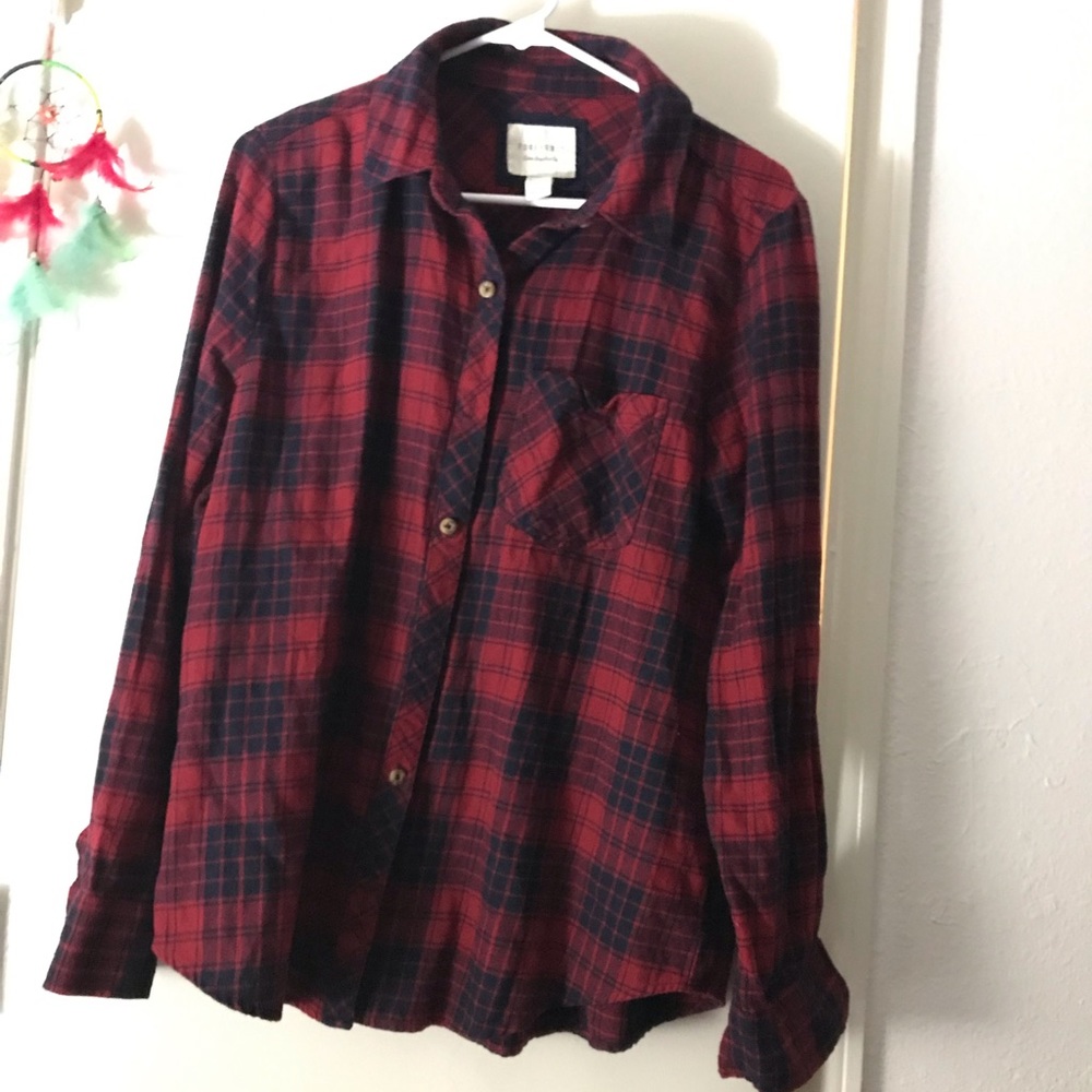 ❤️ Flannel buttoned shirt ❤️